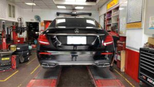 普利司通POTENZA SPORT 245/40R19 性能胎 Benz CLA  – 換胎日記