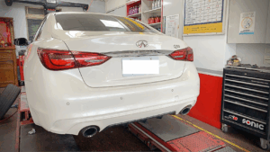 普利司通ALENZA001 施壓續跑胎 225/55R17 Infinity Q50 – 換胎日記